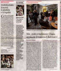 Inaugurazione negozio Rubinacci