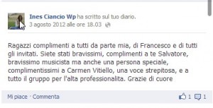 Ines Ciancio 01-08-2012